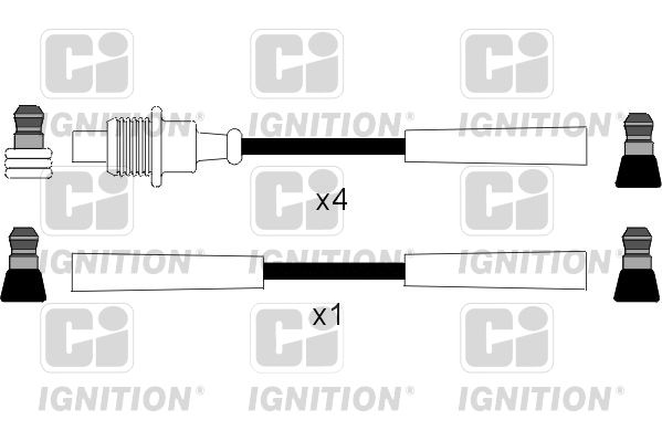 QUINTON HAZELL Augstsprieguma vadu komplekts XC254